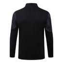 Sudadera hombre AC Milan temporada 2025 2026 color negro oficial fútbol técnica transpirable entrenamiento urbana rossonera.