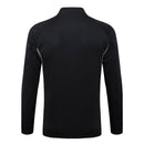 Sudadera hombre selección Argentina temporada 2025 2026 color negra oficial fútbol AFA técnica transpirable entrenamiento mundial 3 estrellas dark mode.