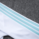 Sudadera hombre selección Argentina temporada 2026 2027 color blanca oficial fútbol AFA técnica transpirable entrenamiento mundial 3 estrellas white edition.