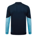 Sudadera hombre selección Argentina temporada 2026 2027 color azul marino oficial fútbol AFA técnica transpirable entrenamiento mundial 3 estrellas navy.
