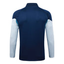 Sudadera hombre Arsenal FC temporada 2025 2026 color azul marino oficial fútbol Londres técnica sin capucha transpirable entrenamiento gunners.