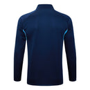 Sudadera hombre Arsenal FC temporada 2025 2026 color azul marino oficial fútbol técnica transpirable entrenamiento urbana gunners navy.