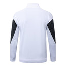 Sudadera hombre Chelsea FC temporada 2025 2026 color blanco detalles negros oficial fútbol técnica transpirable entrenamiento urbana blanca.