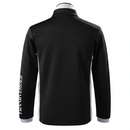 Sudadera hombre entrenamiento Elche CF temporada 2025 2026 oficial color negra fútbol técnica transpirable franjiverde ilicitano.