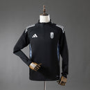 Sudadera hombre entrenamiento Granada CF temporada 2025 2026 oficial color negra fútbol técnica transpirable eterna lucha nazarí.
