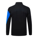 Sudadera hombre PSG temporada 2025 2026 color negra oficial fútbol París técnica sin capucha transpirable entrenamiento urbana dark mode.