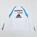 Sudadera hombre Real Madrid temporada 2003 2004 entrenamiento blanca retro calidad 1.1 premium madridista era Galácticos Beckham Zidane. Real Madrid 2003, Sudadera Real Madrid blanca, Ropa Real Madrid retro, Entrenamiento Madrid 03/04, Calidad 1.1 Real Madrid, Galácticos Gear, Tienda Hincha Futbolero, Real Madrid White Retro Sweatshirt.