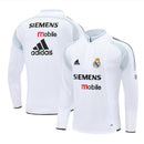 Sudadera hombre Real Madrid temporada 2004 2005 entrenamiento blanca retro calidad 1.1 premium madridista era Galácticos Ronaldo Zidane Beckham. Real Madrid 2004, Sudadera Real Madrid blanca, Ropa Real Madrid retro, Entrenamiento Madrid 04/05, Calidad 1.1 Real Madrid, Galácticos Gear, Tienda Hincha Futbolero, Real Madrid White Retro Sweatshirt.