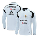 Sudadera hombre Real Madrid temporada 2004 2005 entrenamiento gris retro calidad 1.1 premium madridista era Galácticos Ronaldo Zidane Beckham.Real Madrid 2004, Sudadera Real Madrid blanca, Ropa Real Madrid retro, Entrenamiento Madrid 04/05, Calidad 1.1 Real Madrid, Galácticos Gear, Tienda Hincha Futbolero, Real Madrid White Retro Sweatshirt.