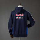Sudadera Red Bull Racing F1 26/27 Hombre - Red Bull Racing, Red Bull F1, Formula 1, F1, Max Verstappen, Motorsport, Sudadera F1, Hoodie, Buzo con Capucha, Poleron, Chaqueta F1, Azul Marino, Navy Blue, Dark Blue, Hombre, Men, Sudadera de Hombre, 2026, 2027, Tienda Hincha Futbolero