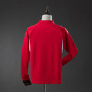 Sudadera hombre entrenamiento Sevilla FC temporada 2025 2026 oficial color roja fútbol técnica transpirable Nervión casta y coraje.