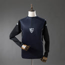 Sudadera hombre entrenamiento Sevilla FC temporada 2025 2026 oficial color negra fútbol técnica transpirable Nervión casta y coraje.