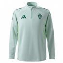 Sudadera de entrenamiento oficial del Real Zaragoza temporada 2025 2026 color verde claro para hombre de Tienda Hincha Futbolero, Sudadera Real Zaragoza, Entrenamiento Zaragoza, Sudadera verde Zaragoza, Ropa oficial Real Zaragoza, Comprar sudadera entrenamiento Zaragoza, Calidad premium Zaragoza, Ropa de fútbol, La Romareda, Blanquillos, Real Zaragoza 2026.