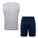Tottenham 2025, Conjunto Tottenham 25/26, Entrenamiento Spurs sin mangas, Ropa Tottenham gris, Kit entrenamiento azul marino, Camiseta regata Tottenham, Calidad 1.1 Spurs, Nueva colección 2025, Regalo fútbol hombre, Tienda Hincha Futbolero.