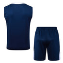 Tottenham 2025, Conjunto Tottenham 25/26, Entrenamiento Spurs sin mangas, Ropa Tottenham azul marino, Kit entrenamiento Premier League, Camiseta regata Tottenham, Calidad 1.1 Spurs, Nueva colección 2025, Regalo fútbol hombre, Tienda Hincha Futbolero.