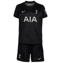 Conjunto infantil segunda equipación Tottenham Hotspur camiseta y pantalón negro temporada 2025 2026 calidad 1.1 original, Tottenham infantil 2025, Conjunto niño Tottenham negro, Ropa Tottenham Hotspur niños, Equipación Spurs junior 25/26, Calidad 1.1 infantil, Tienda Hincha Futbolero, Regalo niño Tottenham fútbol, Camiseta negra Tottenham niño, Tottenham Kids Away Kit.