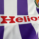 Camiseta retro hombre Real Valladolid primera equipación blanquivioleta año 1983 1984 calidad 1.1 premium estilo vintage Pucela oficial, Real Valladolid 1984, Camiseta retro Valladolid, Camiseta vintage Valladolid, Equipación Pucela barata, Calidad 1.1 Valladolid, Tienda Hincha Futbolero, Copa de la Liga 1984, Bloke Core retro, Camiseta violeta Valladolid antigua, Regalo fútbol vintage España.